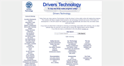 Desktop Screenshot of driverstechnology.co.uk